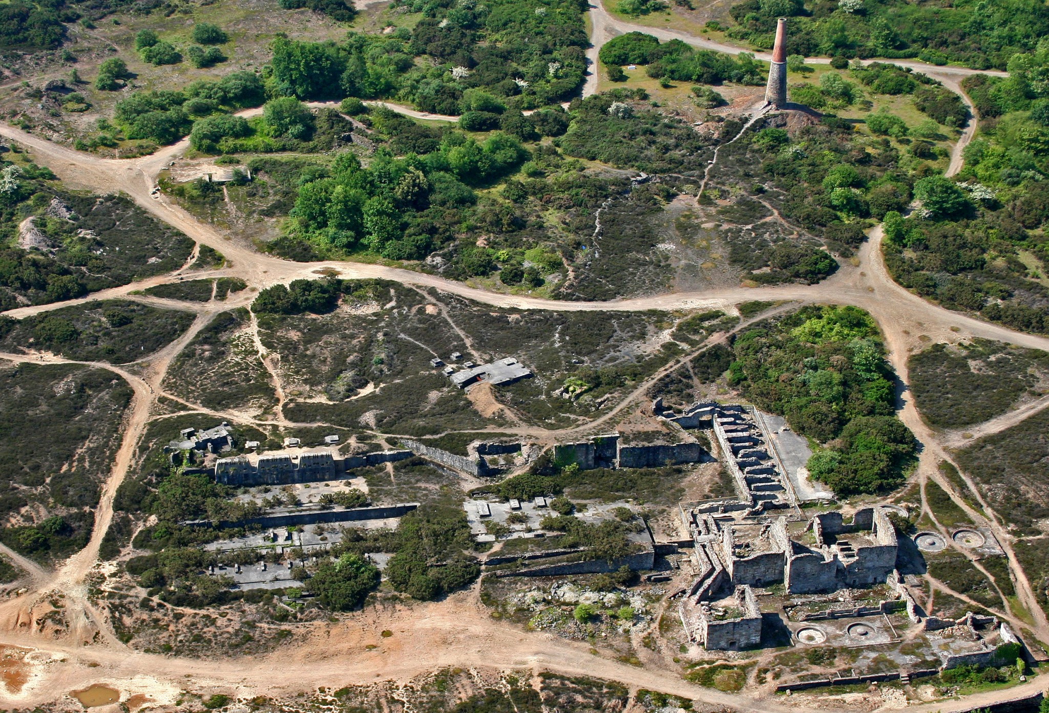 Poldice Arsenic Works, Poldice Valley